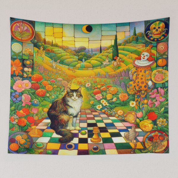 Item preview, The Cat’s Garden designed and sold by daweave77.