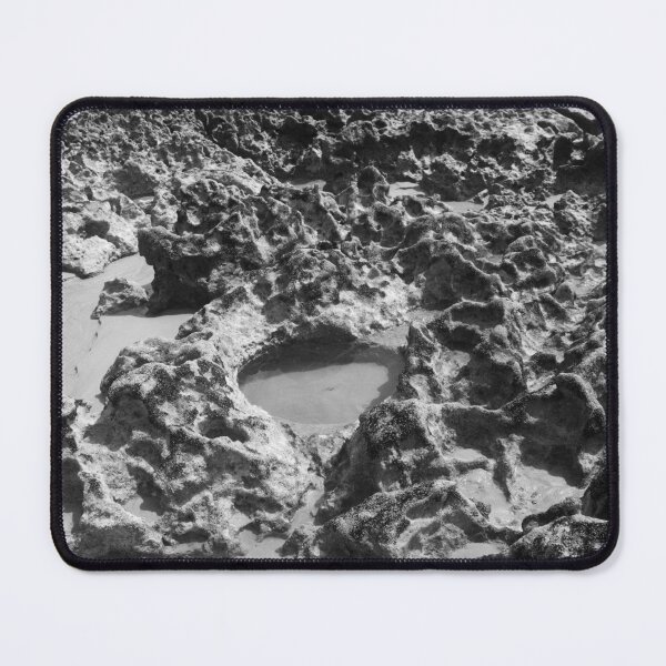 Item preview, black and white photograph of endless corals on a deserted beach 2 designed and sold by felipequeiroz.