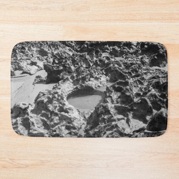 Item preview, black and white photograph of endless corals on a deserted beach 2 designed and sold by felipequeiroz.