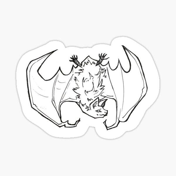 Artikel-Vorschau von Eine Fledermaus!, designt und verkauft von MonsterHaven.