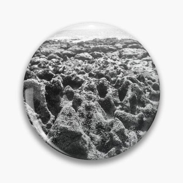 Item preview, black and white photograph of endless corals on a deserted beach 4 designed and sold by felipequeiroz.