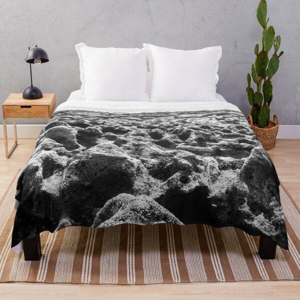 Item preview, black and white photograph of endless corals on a deserted beach 4 designed and sold by felipequeiroz.