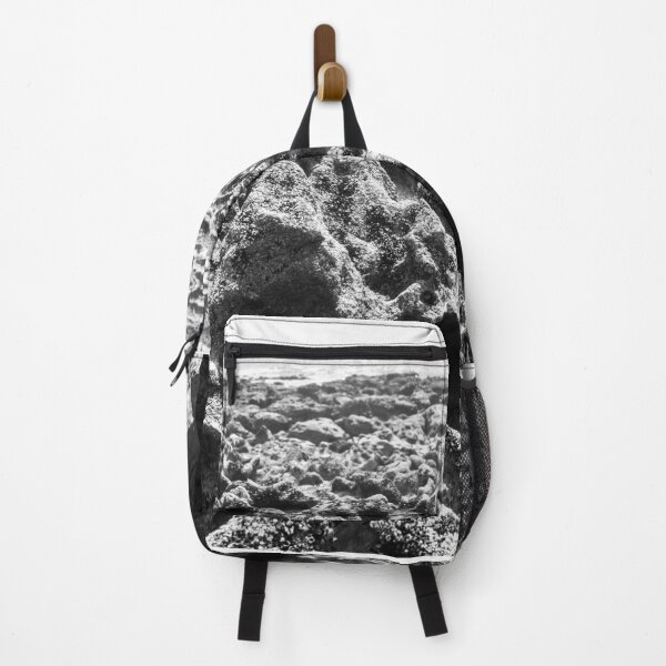 Item preview, black and white photograph of endless corals on a deserted beach 4 designed and sold by felipequeiroz.