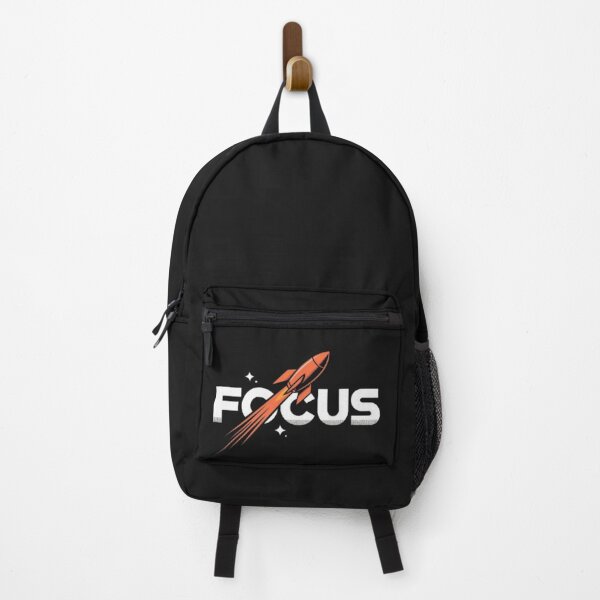 Item preview, “Focus Rocket | Motivational Productivity Space Design | Launch Your Mindset” designed and sold by dortmond.