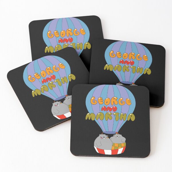 Item preview, "George and Martha" designed and sold by Motel Gemini.