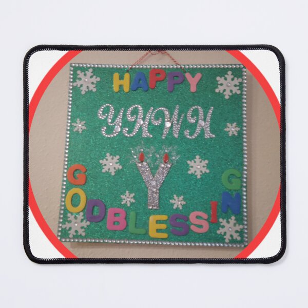 Item preview, GODBLESSING - A GODBLESSING WINTER holiday sign craft designed and sold by Dressmess.
