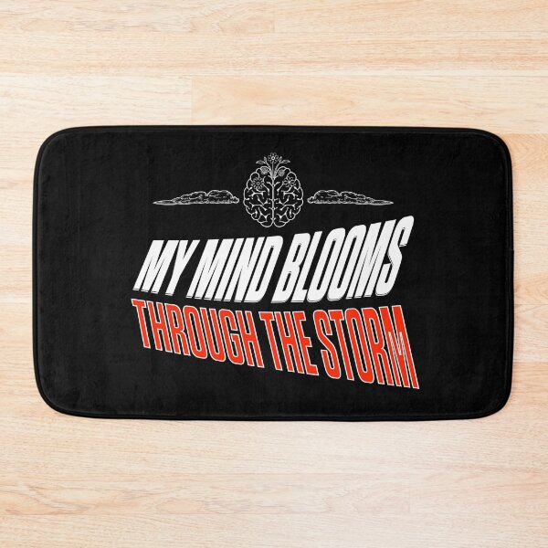 Item preview, My Mind Blooms Through the Storm | NeuroBloom Art designed and sold by Teeshart.