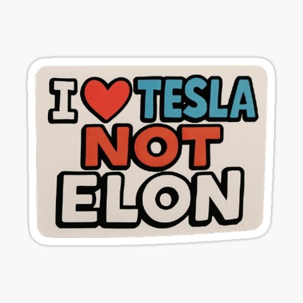 Item preview, Tesla Bumper Sticker designed and sold by StickerzShirtz.