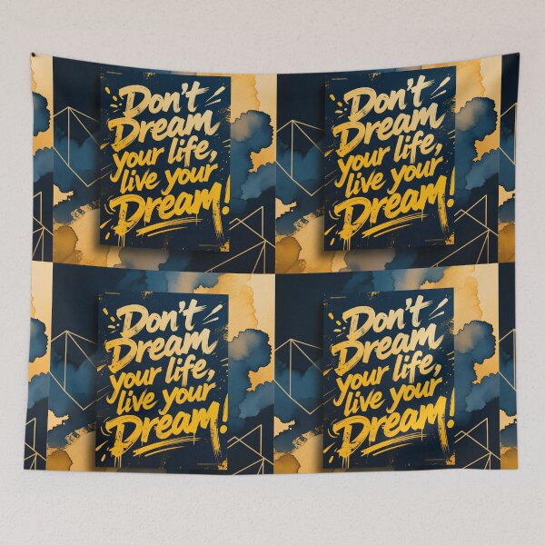 Item preview, Don't Dream your life, live your Dream designed and sold by casamomo.
