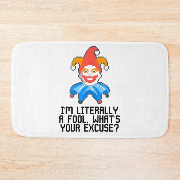 Item preview, Jimbo Balatro - I'm literally a fool, what's your excuse? designed and sold by Gautamaa.