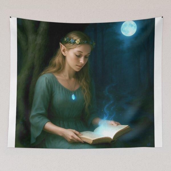 Item preview, Moonlit Lore – The Forest Enchantress designed and sold by JbarChaos.