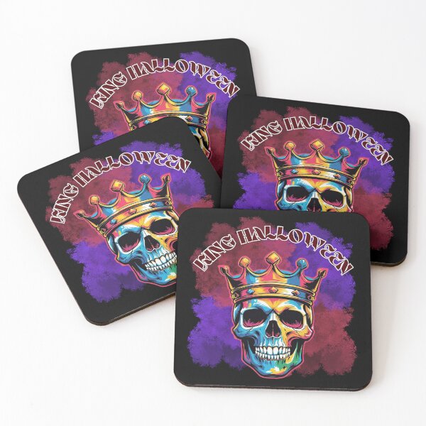 Item preview,  King Halloween – Colorful Skull Crown Design designed and sold by digitaldemart.