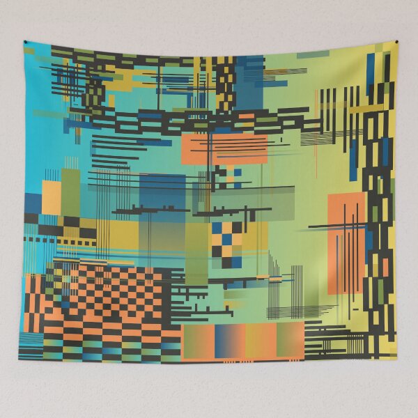 Item preview, Glitch Pattern designed and sold by TurquoiseBird.