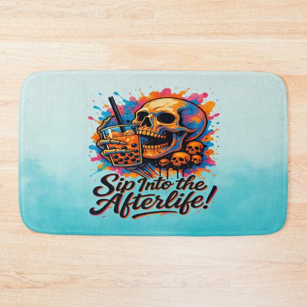 Item preview, Sip Into the Afterlife | Crewneck Bones And Botany  designed and sold by skkyfaithArtz.