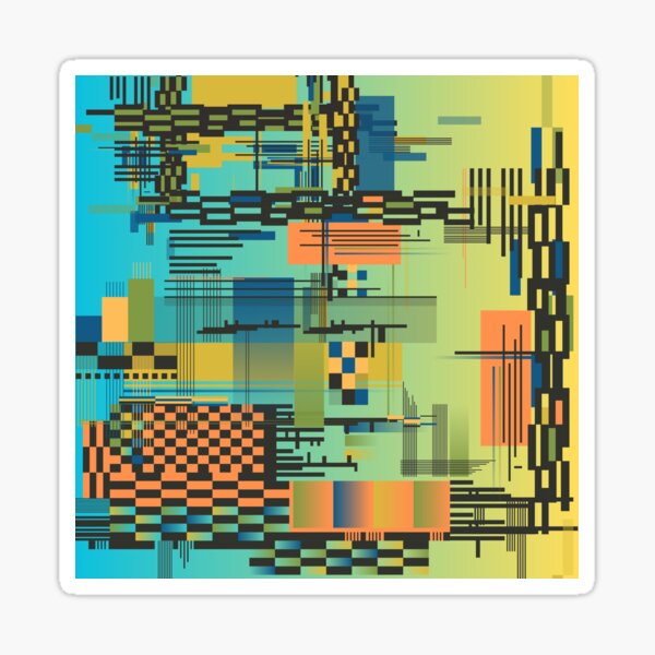 Item preview, Glitch Pattern designed and sold by TurquoiseBird.