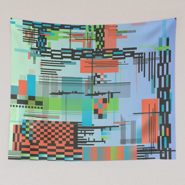 Item preview, Glitch Pattern designed and sold by TurquoiseBird.