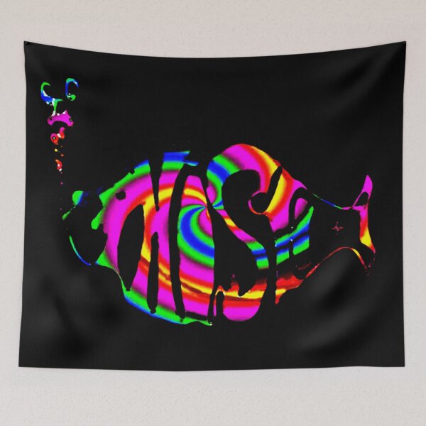 Item preview, Spiral colored Phish Fish designed and sold by TheGratefulHead.