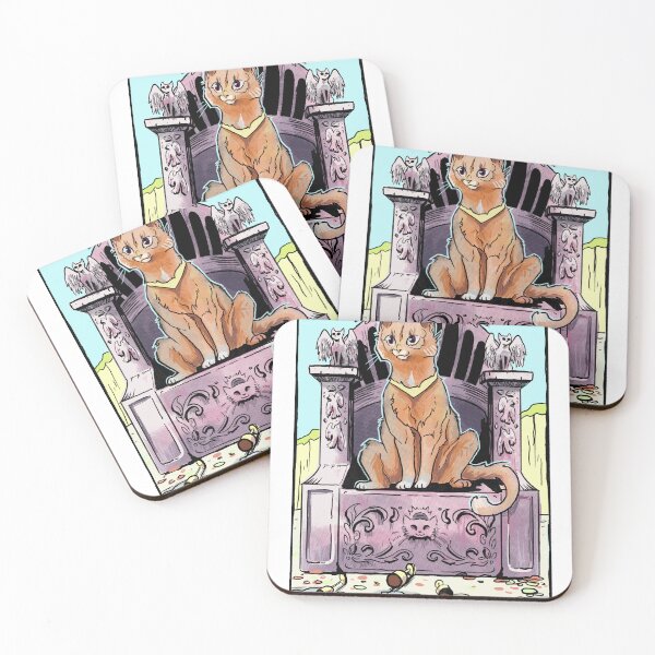 Item preview, Cat Tarot | Queen of Cups designed and sold by Mobiele.Eenheid.