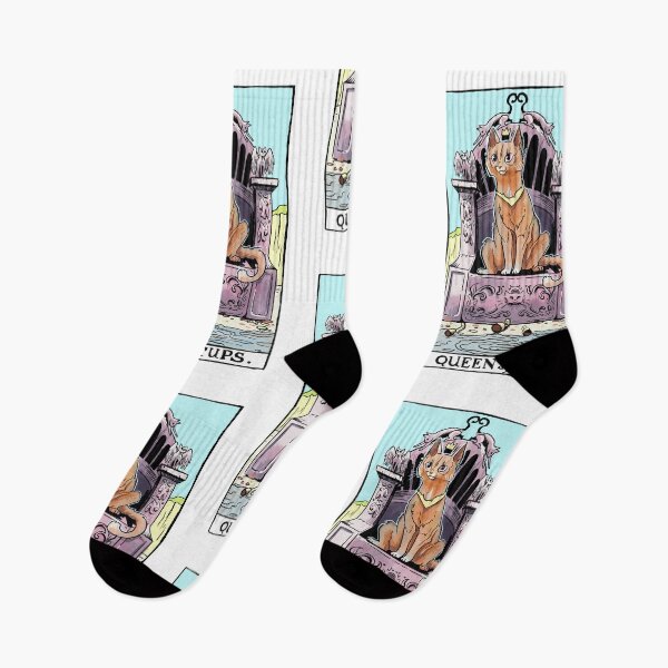 Item preview, Cat Tarot | Queen of Cups designed and sold by Mobiele.Eenheid.