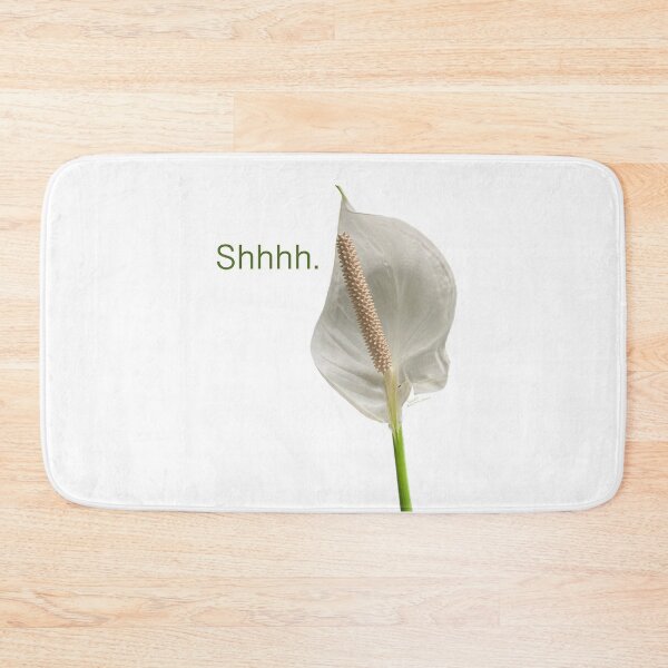 Item preview, Shhhh, peace lily  designed and sold by Josephine Ethereal.