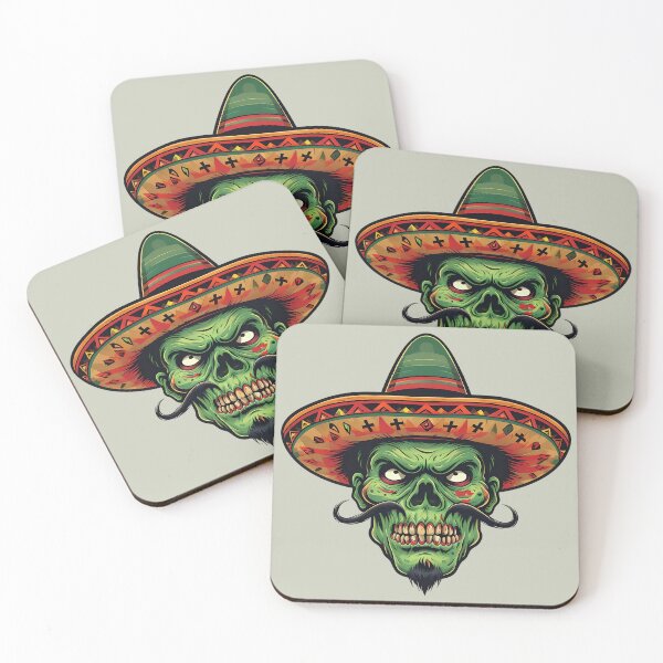Item preview, Zombie with Sombrero designed and sold by NightTimeJ.
