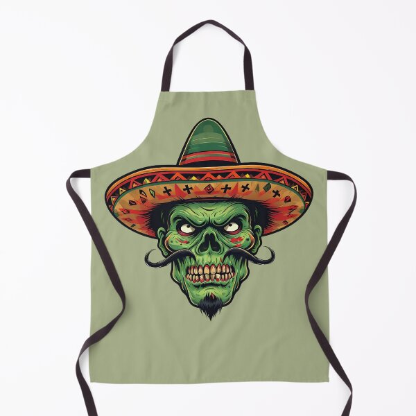 Item preview, Zombie with Sombrero designed and sold by NightTimeJ.
