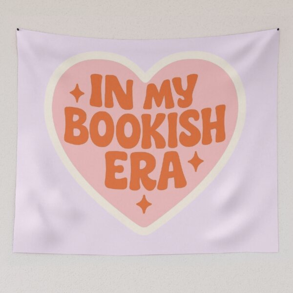 Item preview, In My Bookish Era ♡ Heart Sticker – Book Club, BookTok & Reading Aesthetic designed and sold by theliteraryedit.
