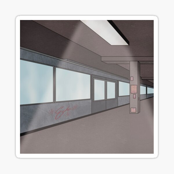 Item preview, Lonely subway train designed and sold by echoedlove.