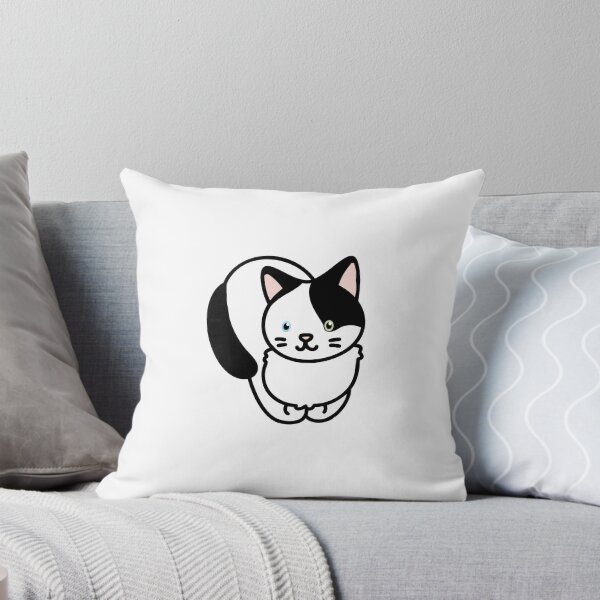 Item preview, Cute Bicolor Black and White Cat designed and sold by Dulceswo.