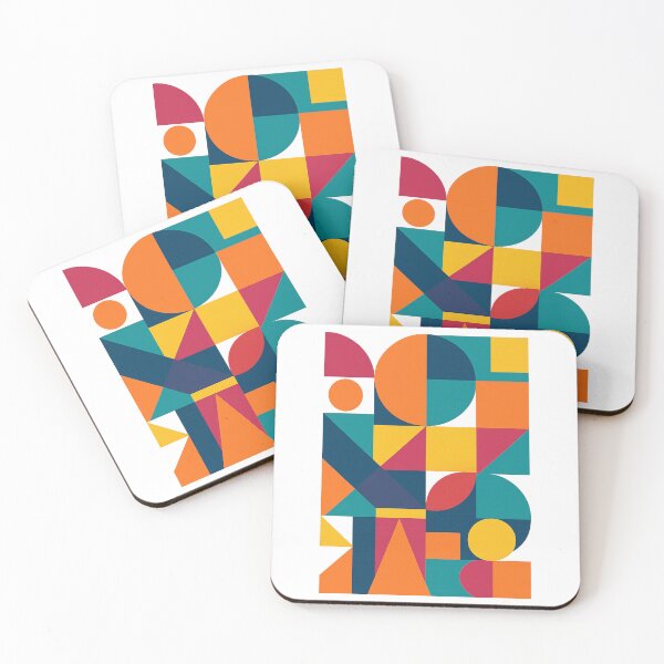 Item preview, Modern Vibrant Geometric Design designed and sold by Khayallab .