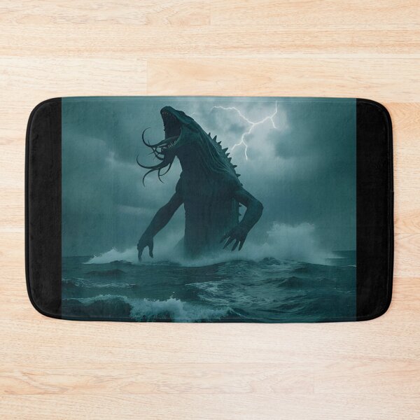 Item preview, Sea Monster Rising from the Ocean Floor. A Flash of Lightning. designed and sold by Extintos.