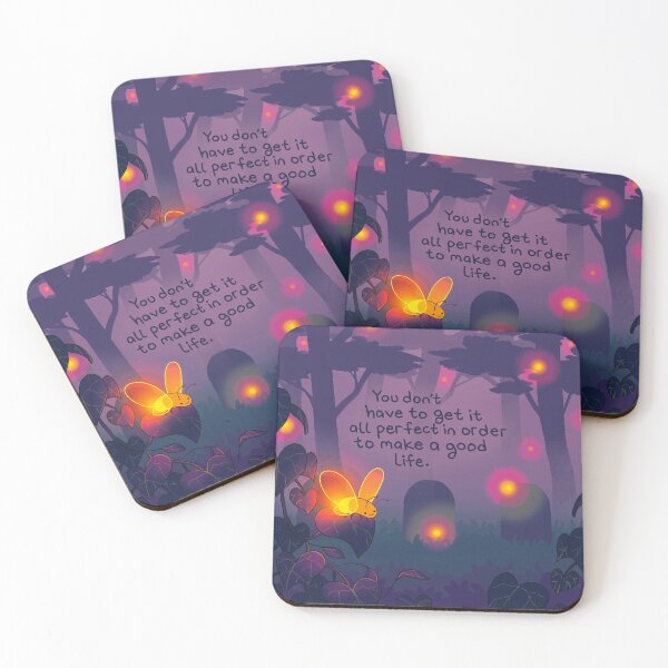 Item preview, "You Don't Have to Get it All Perfect" Graveyard Firefly designed and sold by thelatestkate.