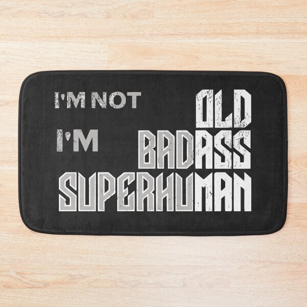 Item preview, Old Badass Superhuman – Funny Old Man Saying | Gag Gift, Birthday Present for Dad, Father’s Day designed and sold by Charizmwear.