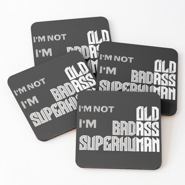 Item preview, Old Badass Superhuman – Funny Old Man Saying | Gag Gift, Birthday Present for Dad, Father’s Day designed and sold by Charizmwear.