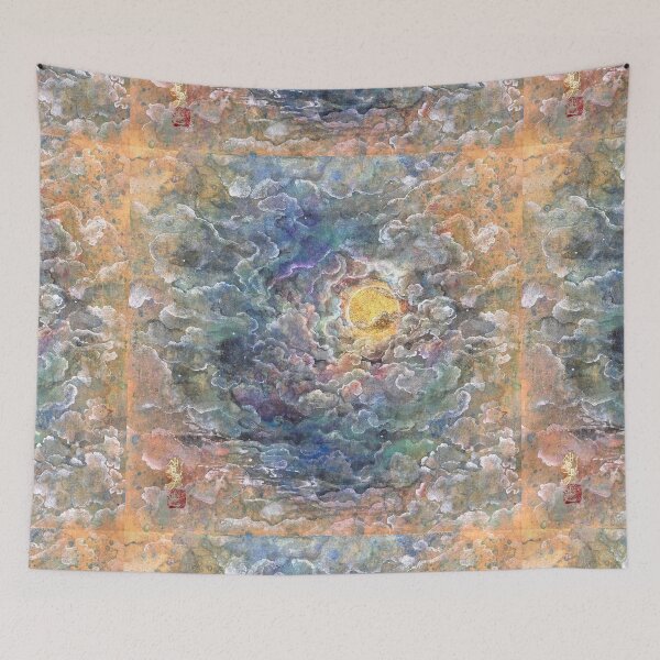 Item preview, Kayoiji: The Moon's Ethereal Path Through Clouds designed and sold by nakaitomoko.