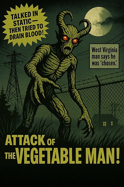Attack of the Vegetable Man artwork