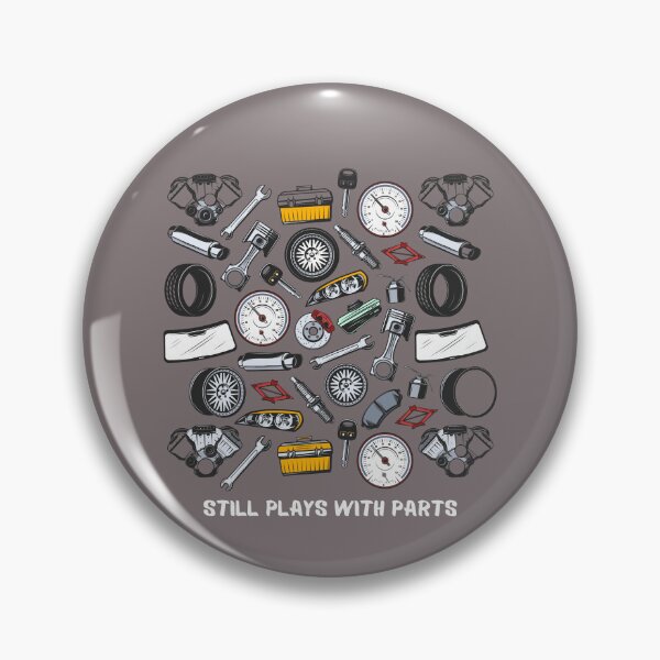 Item preview, Still Plays With Parts Cars Trucks Racing Tools Motor designed and sold by CarantinedChaos.