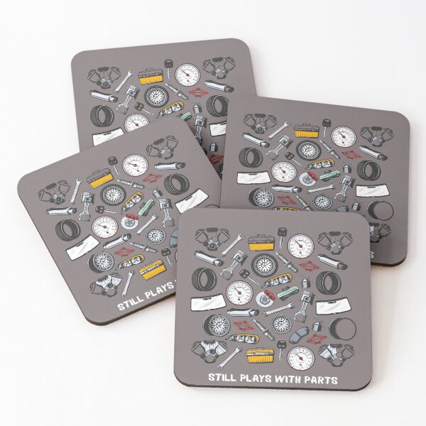 Item preview, Still Plays With Parts Cars Trucks Racing Tools Motor designed and sold by CarantinedChaos.