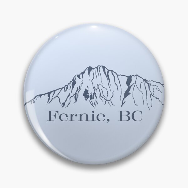 Item preview, Mount Hosmer Fernie BC outline designed and sold by Rock An Design.