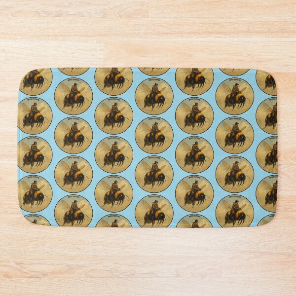 Item preview, Vintage Pilot Riding on the Back of a Flying Giant Honey Bee URM designed and sold by urmaddad.