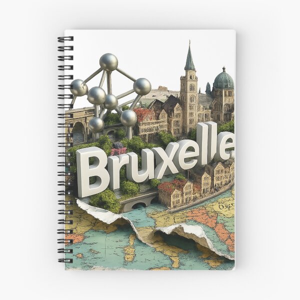 Item preview, Bruxelles map designed and sold by Kogart.