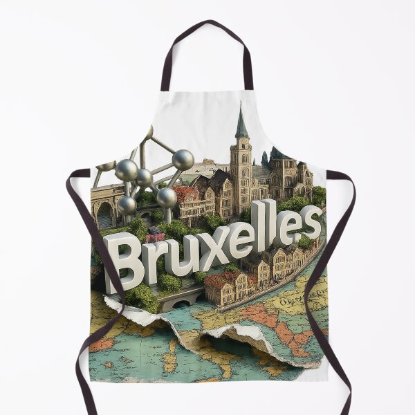 Item preview, Bruxelles map designed and sold by Kogart.