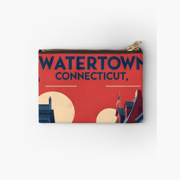 Item preview, Watertown Connecticut 1950s USA Vintage Travel Tourism designed and sold by TravelersGems.