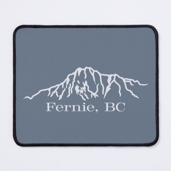 Item preview, Mount Hosmer Fernie BC outline-light designed and sold by Rock An Design.