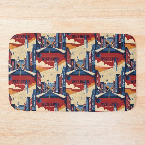 Item preview, West Haven Connecticut 1950s USA Vintage Travel Tourism designed and sold by TravelersGems.