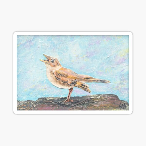 Item preview, Sweet, Sweet Nightingale  designed and sold by nicole-mcg-art.