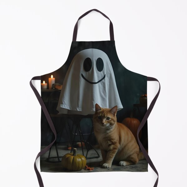 Item preview, Yellow Cat Puppy With a Ghost Puppy. designed and sold by Extintos.