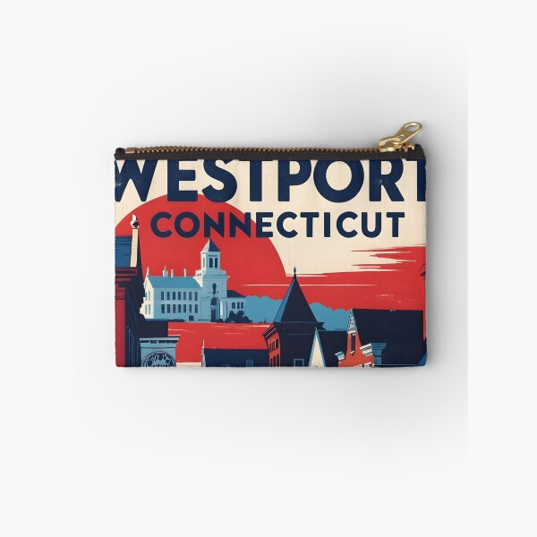 Item preview, Westport Connecticut 1950s USA Vintage Travel Tourism designed and sold by TravelersGems.