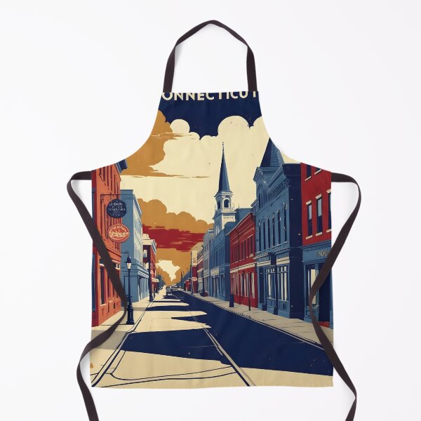 Item preview, Ansonia Connecticut 1950s USA Vintage Travel Tourism designed and sold by TravelersGems.