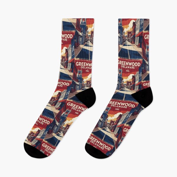 Item preview, Greenwood Delaware USA Vintage Travel Tourism designed and sold by TravelersGems.
